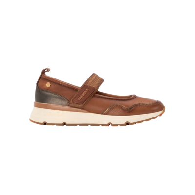 Carmela für Damen. 16251503-CAMEL Lederschuhe 162515 braun (35), Wohnung, 1 bis 3 cm, Klettverschluss, Lässig Carmela für Damen. 16251503-CAMEL Lederschuhe 162515 braun (35), Wohnung, 1 bis 3 cm, Klettverschluss, Lässig