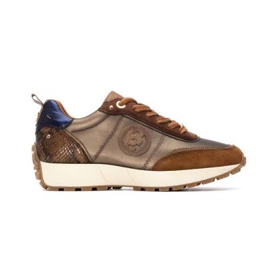 Carmela für Damen. 16269901-CAMEL Leder Turnschuhe 162699 braun (39), Wohnung, Schnürsenkel, Lässig Carmela für Damen. 16269901-CAMEL Leder Turnschuhe 162699 braun (39), Wohnung, Schnürsenkel, Lässig