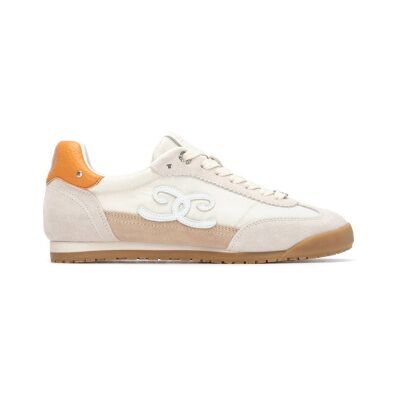 Carmela für Damen. 16311910-BEIGE Leder Turnschuhe 163119 beige (36), Wohnung, Spaltleder, Schnürsenkel, Lässig Carmela für Damen. 16311910-BEIGE Leder Turnschuhe 163119 beige (36), Wohnung, Spaltleder, Schnürsenkel, Lässig