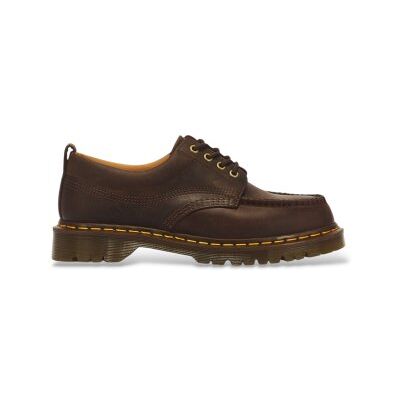 Dr Martens für Herren. 43348200 Braune Lowell Leder-Mokassins mit 4 Ösen (41), Wohnung, Schnürsenkel, Lässig Dr Martens für Herren. 43348200 Braune Lowell Leder-Mokassins mit 4 Ösen (41), Wohnung, Schnürsenkel, Lässig