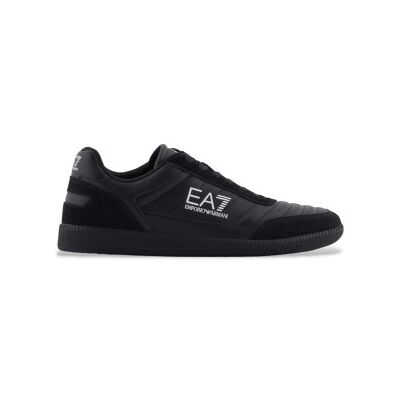 EA7 Unisex. 7X000406_AF19827 Heritage Leder Sneakers schwarz (35 1/3), Wohnung, Schnürsenkel, Lässig EA7 Unisex. 7X000406_AF19827 Heritage Leder Sneakers schwarz (35 1/3), Wohnung, Schnürsenkel, Lässig