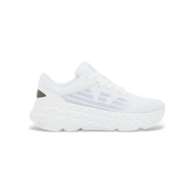 EA7 Unisex. X8X239_XK432 Turnschuhe Kobra weiß (44), Wohnung, 1 bis 3 cm, Schnürsenkel, Lässig, Sportlich, Multisport EA7 Unisex. X8X239_XK432 Turnschuhe Kobra weiß (44), Wohnung, 1 bis 3 cm, Schnürsenkel, Lässig, Sportlich, Multisport