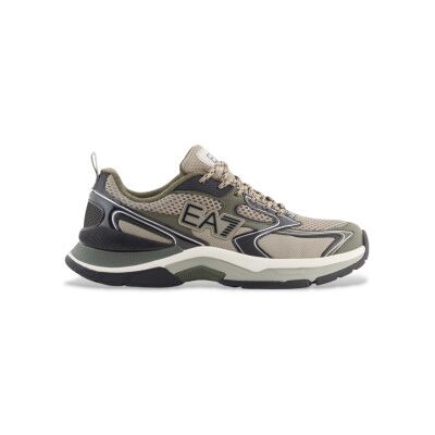 EA7 für Herren. X8X249_XK446 Turnschuhe Predator grün (42 2/3), Braun, Wohnung, Schnürsenkel, Lässig EA7 für Herren. X8X249_XK446 Turnschuhe Predator grün (42 2/3), Braun, Wohnung, Schnürsenkel, Lässig