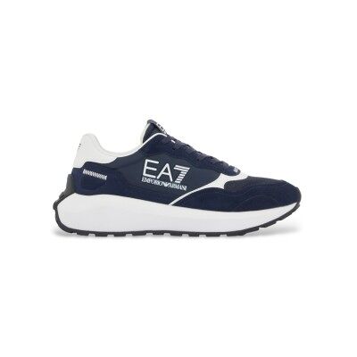 EA7 Unisex. 7X000341_AF18616 Wathosen-Trainer navy (46), Blau, Wohnung, Schnürsenkel, Sportlich EA7 Unisex. 7X000341_AF18616 Wathosen-Trainer navy (46), Blau, Wohnung, Schnürsenkel, Sportlich