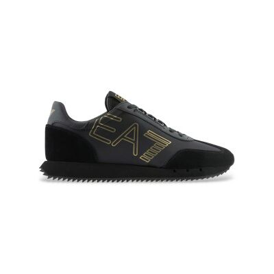 EA7 für Herren. 7X000541_AF18609 Turnschuhe Logo schwarz (43 1/3), Wohnung, Schnürsenkel, Lässig EA7 für Herren. 7X000541_AF18609 Turnschuhe Logo schwarz (43 1/3), Wohnung, Schnürsenkel, Lässig