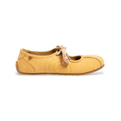 El Naturalista für Damen. 2593611F5005_024 Leder-Ballettpumps N5936 gelb (38), Wohnung, Schnürsenkel, Lässig El Naturalista für Damen. 2593611F5005_024 Leder-Ballettpumps N5936 gelb (38), Wohnung, Schnürsenkel, Lässig