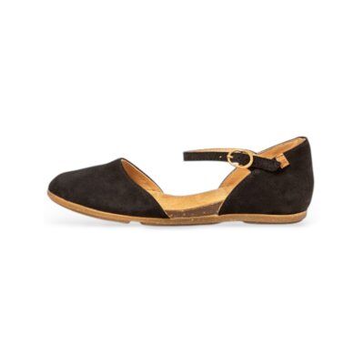 El Naturalista für Damen. 2ND545010005_001 Leder Sandalen Nd54 Stella schwarz (36), Wohnung, Schnalle, Lässig El Naturalista für Damen. 2ND545010005_001 Leder Sandalen Nd54 Stella schwarz (36), Wohnung, Schnalle, Lässig