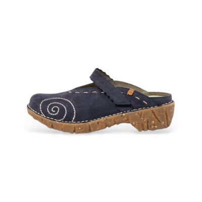 El Naturalista für Damen. 2NG963NF9605_0B0 Leder Clogs Ng96 Yggdrasil marine (41), Blau, 3 bis 5 cm, Klettverschluss, Lässig El Naturalista für Damen. 2NG963NF9605_0B0 Leder Clogs Ng96 Yggdrasil marine (41), Blau, 3 bis 5 cm, Klettverschluss, Lässig