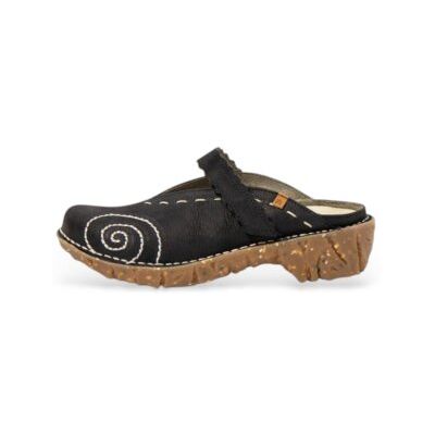 El Naturalista für Damen. 2NG963019605_001 Ng96 Yggdrasil Leder Clogs schwarz (42), 3 bis 5 cm, Klettverschluss, Lässig El Naturalista für Damen. 2NG963019605_001 Ng96 Yggdrasil Leder Clogs schwarz (42), 3 bis 5 cm, Klettverschluss, Lässig