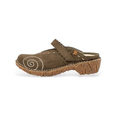 El Naturalista für Damen. 2NG963FE9605_0G3 Ng96 Yggdrasil Leder Clogs grün (41), 3 bis 5 cm, Klettverschluss, Lässig El Naturalista für Damen. 2NG963FE9605_0G3 Ng96 Yggdrasil Leder Clogs grün (41), 3 bis 5 cm, Klettverschluss, Lässig