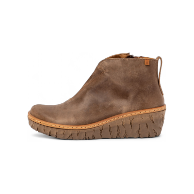 El Naturalista für Damen. 2516812LY005_020 Lederstiefeletten N5168 taupe (40), 3 bis 5 cm, Reißverschluss, Lässig El Naturalista für Damen. 2516812LY005_020 Lederstiefeletten N5168 taupe (40), 3 bis 5 cm, Reißverschluss, Lässig