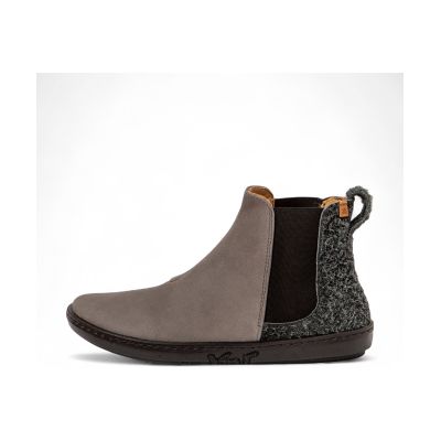 El Naturalista für Damen. 25310PET0005_001 Pleasant-Wulf graue Lederstiefeletten (37), Wohnung, Keine, Klassisch El Naturalista für Damen. 25310PET0005_001 Pleasant-Wulf graue Lederstiefeletten (37), Wohnung, Keine, Klassisch