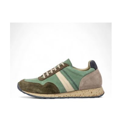 El Naturalista Unisex. 2SP02BV17605_0MU Leder Turnschuhe Nsp02 grün (38), Stoff, Wohnung, Schnürsenkel, Lässig El Naturalista Unisex. 2SP02BV17605_0MU Leder Turnschuhe Nsp02 grün (38), Stoff, Wohnung, Schnürsenkel, Lässig
