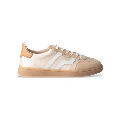Gant für Damen. 872533198 Leder Turnschuhe Cuzima beige (37), Wohnung, Wildleder, Schnürsenkel, Lässig Gant für Damen. 872533198 Leder Turnschuhe Cuzima beige (37), Wohnung, Wildleder, Schnürsenkel, Lässig