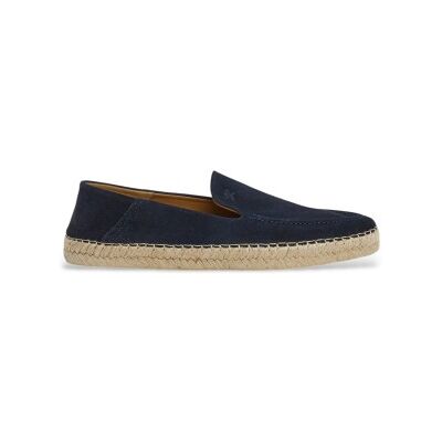 Hackett London für Herren. HMS21491 Altea Loafer Leder Espadrilles navy blau (41), Wohnung, Wildleder, Keine, Lässig, Marine Hackett London für Herren. HMS21491 Altea Loafer Leder Espadrilles navy blau (41), Wohnung, Wildleder, Keine, Lässig, Marine