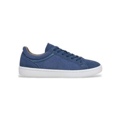 Hackett London für Herren. HMS200090 Leder Turnschuhe Beck Vibes blau (40), Wohnung, Schnürsenkel, Lässig Hackett London für Herren. HMS200090 Leder Turnschuhe Beck Vibes blau (40), Wohnung, Schnürsenkel, Lässig