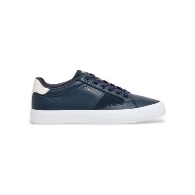 Hackett London für Herren. HMS200067 Blake Advance Leder Turnschuhe navy (40), Wohnung, Schnürsenkel, Lässig, Marine Hackett London für Herren. HMS200067 Blake Advance Leder Turnschuhe navy (40), Wohnung, Schnürsenkel, Lässig, Marine