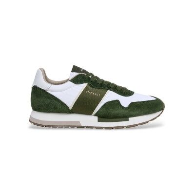 Hackett London für Herren. HMS200088 Turnschuhe Keston Symbol grün (43), Leder, Wohnung, Schnürsenkel, Lässig Hackett London für Herren. HMS200088 Turnschuhe Keston Symbol grün (43), Leder, Wohnung, Schnürsenkel, Lässig
