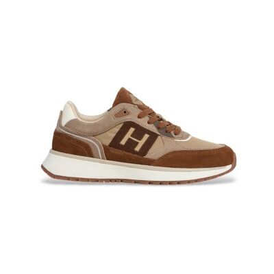 Hackett London für Herren. HMS200031 Leder Turnschuhe Otto Run braun (43), Wohnung, Schnürsenkel, Lässig Hackett London für Herren. HMS200031 Leder Turnschuhe Otto Run braun (43), Wohnung, Schnürsenkel, Lässig