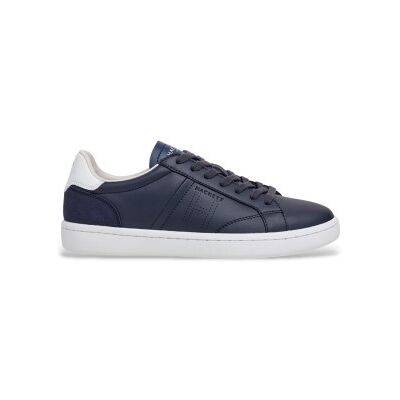 Hackett London für Herren. HMS200085 Bond Break navy Turnschuhe (41), Leder, Wohnung, Schnürsenkel, Lässig, Marine Hackett London für Herren. HMS200085 Bond Break navy Turnschuhe (41), Leder, Wohnung, Schnürsenkel, Lässig, Marine