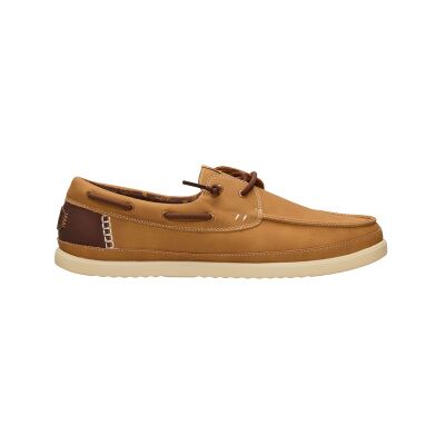 HeyDude für Herren. HD45139 Harbor Lo Klassische Turnschuhe braun (42), Stoff, Wohnung, Schnürsenkel, Lässig HeyDude für Herren. HD45139 Harbor Lo Klassische Turnschuhe braun (42), Stoff, Wohnung, Schnürsenkel, Lässig