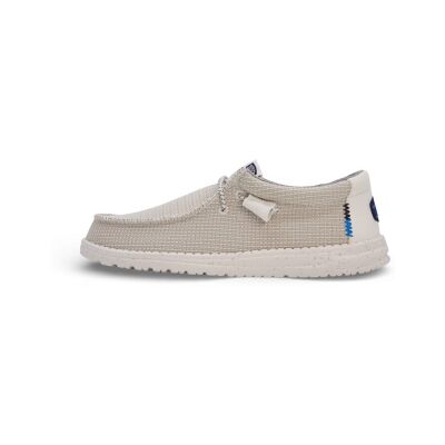 HeyDude für Herren. HD40403 Turnschuhe Wally Sport Mesh hellgrau (43), Stoff, Wohnung, Schnürsenkel, Lässig HeyDude für Herren. HD40403 Turnschuhe Wally Sport Mesh hellgrau (43), Stoff, Wohnung, Schnürsenkel, Lässig