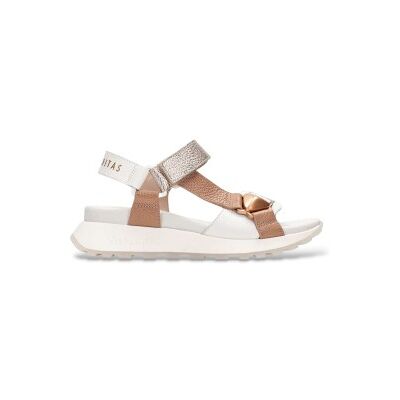 Hispanitas für Damen. CHV264807 Ambar braune Sandalen (41), Leder, Weiß, 3 bis 5 cm, Klettverschluss, Lässig Hispanitas für Damen. CHV264807 Ambar braune Sandalen (41), Leder, Weiß, 3 bis 5 cm, Klettverschluss, Lässig