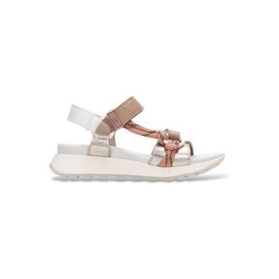 Hispanitas für Damen. CHV264869 Bernsteinfarbene Sandalen (36), Leder, Weiß, Braun, 3 bis 5 cm, Klettverschluss, Lässig Hispanitas für Damen. CHV264869 Bernsteinfarbene Sandalen (36), Leder, Weiß, Braun, 3 bis 5 cm, Klettverschluss, Lässig