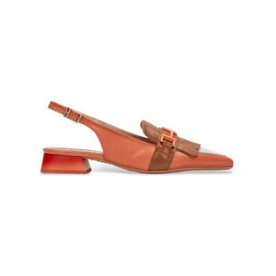 Hispanitas für Damen. CHV253817 Dali Schuhe aus korallenrotem Leder (36), 1 bis 3 cm, 3 bis 5 cm, Keine, Schnalle, Lässig, Orange Hispanitas für Damen. CHV253817 Dali Schuhe aus korallenrotem Leder (36), 1 bis 3 cm, 3 bis 5 cm, Keine, Schnalle, Lässig, Orange