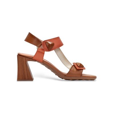 Hispanitas für Damen. CHV253958 Miami Korallen Sandalen (40), Leder, Braun, 3 bis 5 cm, Klettverschluss, Lässig, Party Hispanitas für Damen. CHV253958 Miami Korallen Sandalen (40), Leder, Braun, 3 bis 5 cm, Klettverschluss, Lässig, Party