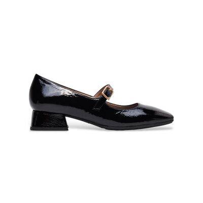 Hispanitas für Damen. HV243439 Ballerinas Aruba schwarz (36), Leder, Wohnung, Schnalle, Lässig Hispanitas für Damen. HV243439 Ballerinas Aruba schwarz (36), Leder, Wohnung, Schnalle, Lässig