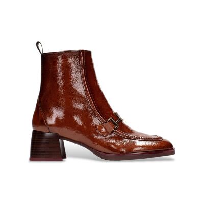 Hispanitas für Damen. HI243727 Rio braune Lederstiefeletten (39), 3 bis 5 cm, Reißverschluss, Lässig Hispanitas für Damen. HI243727 Rio braune Lederstiefeletten (39), 3 bis 5 cm, Reißverschluss, Lässig