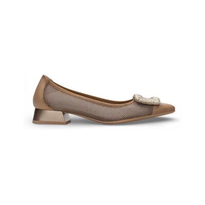 Hispanitas für Damen. HV243404 Ballerinas Dalí braun (38), Wohnung, 1 bis 3 cm, Keine, Lässig Hispanitas für Damen. HV243404 Ballerinas Dalí braun (38), Wohnung, 1 bis 3 cm, Keine, Lässig