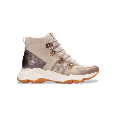 Hispanitas für Damen. HI254371 Leder Turnschuhe Nepal beige (39), Wohnung, 1 bis 3 cm, Schnürsenkel, Lässig Hispanitas für Damen. HI254371 Leder Turnschuhe Nepal beige (39), Wohnung, 1 bis 3 cm, Schnürsenkel, Lässig