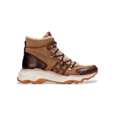 Hispanitas für Damen. HI254371 Braune Nepal Leder Turnschuhe (40), Wohnung, 1 bis 3 cm, Schnürsenkel, Lässig Hispanitas für Damen. HI254371 Braune Nepal Leder Turnschuhe (40), Wohnung, 1 bis 3 cm, Schnürsenkel, Lässig