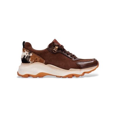 Hispanitas für Damen. ZHI254404 Braune Nepal Leder Turnschuhe (39), 3 bis 5 cm, Schnürsenkel, Lässig Hispanitas für Damen. ZHI254404 Braune Nepal Leder Turnschuhe (39), 3 bis 5 cm, Schnürsenkel, Lässig