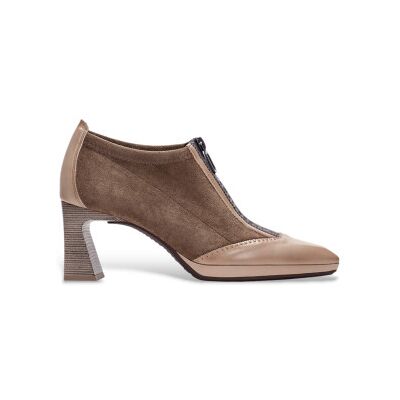 Hispanitas für Damen. HI254324 Braune Atlanta Lederschuhe (40), 5 bis 8 cm, Reißverschluss, Lässig Hispanitas für Damen. HI254324 Braune Atlanta Lederschuhe (40), 5 bis 8 cm, Reißverschluss, Lässig