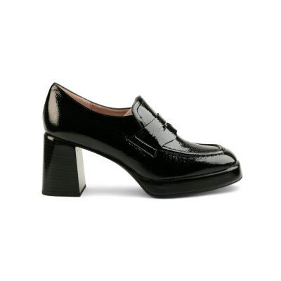 Hispanitas für Damen. HI243696 Forest Lederschuhe schwarz (39), 5 bis 8 cm, Keine, Lässig Hispanitas für Damen. HI243696 Forest Lederschuhe schwarz (39), 5 bis 8 cm, Keine, Lässig
