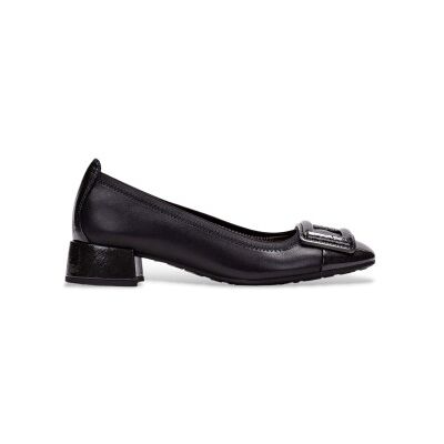 Hispanitas für Damen. HI254318 Schwarze Oporto-Lederschuhe (39), 3 bis 5 cm, Keine, Lässig Hispanitas für Damen. HI254318 Schwarze Oporto-Lederschuhe (39), 3 bis 5 cm, Keine, Lässig