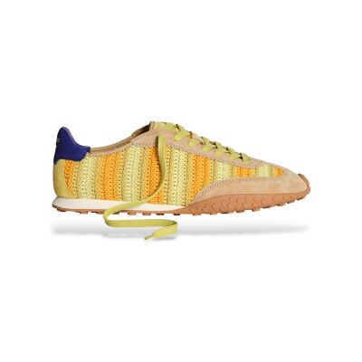 HOFF für Damen. 12661025 Bridge Woven Mimosa Schuhe gelb (39), Stoff, Wohnung, Schnürsenkel, Lässig HOFF für Damen. 12661025 Bridge Woven Mimosa Schuhe gelb (39), Stoff, Wohnung, Schnürsenkel, Lässig
