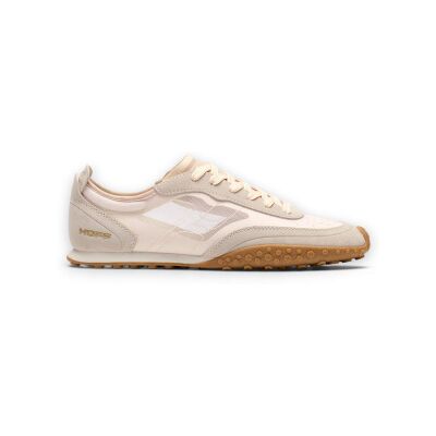 HOFF für Damen. 12661004 Leder-Sneaker Bridge Mesh beige (36), Wohnung, Schnürsenkel, Lässig HOFF für Damen. 12661004 Leder-Sneaker Bridge Mesh beige (36), Wohnung, Schnürsenkel, Lässig