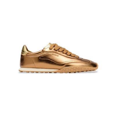 HOFF für Damen. 22561011 Golden Bridge Metallics Leder Turnschuhe (37), Wohnung, Schnürsenkel, Lässig HOFF für Damen. 22561011 Golden Bridge Metallics Leder Turnschuhe (37), Wohnung, Schnürsenkel, Lässig
