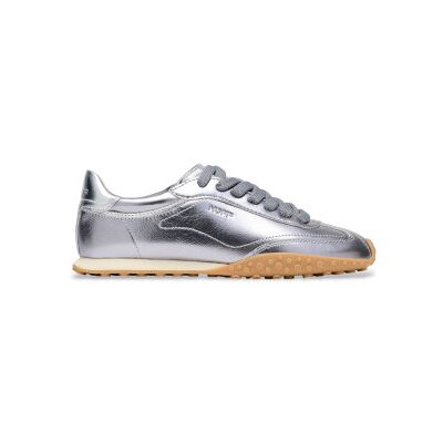HOFF für Damen. 22561012 Bridge Metallics Silber Metallics Leder Turnschuhe (41), Wohnung, Schnürsenkel, Lässig HOFF für Damen. 22561012 Bridge Metallics Silber Metallics Leder Turnschuhe (41), Wohnung, Schnürsenkel, Lässig