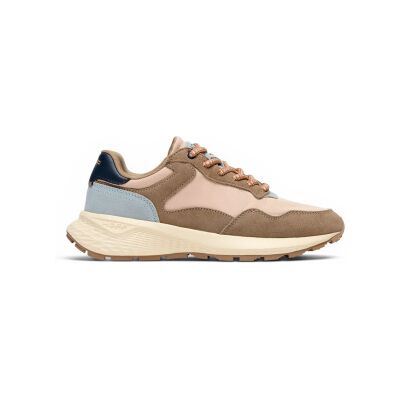 HOFF Unisex. 22435603 Leder-Sneaker City Mkii Nairobi braun (41), Beige, Wohnung, Schnürsenkel, Lässig HOFF Unisex. 22435603 Leder-Sneaker City Mkii Nairobi braun (41), Beige, Wohnung, Schnürsenkel, Lässig