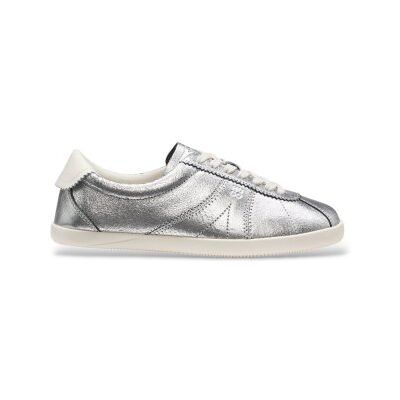 HUGO für Damen. 50569342 Sneaker Serenata silber (40), Leder, Wohnung, Schnürsenkel, Lässig HUGO für Damen. 50569342 Sneaker Serenata silber (40), Leder, Wohnung, Schnürsenkel, Lässig