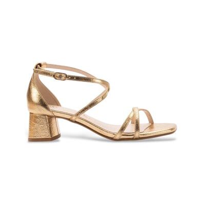 Martinelli für Damen. S051-B431RY Goldene Vettabbia Ledersandalen (41), 5 bis 8 cm, Schnalle, Lässig, Klassisch Martinelli für Damen. S051-B431RY Goldene Vettabbia Ledersandalen (41), 5 bis 8 cm, Schnalle, Lässig, Klassisch