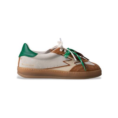 MOA Concept für Damen. CL264 Beige Club Leder Turnschuhe (37), Wohnung, Schnürsenkel, Lässig MOA Concept für Damen. CL264 Beige Club Leder Turnschuhe (37), Wohnung, Schnürsenkel, Lässig