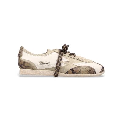 MOA Concept für Damen. IK298 Ikigai Beige Leder Hausschuhe (36), Wohnung, Schnürsenkel, Lässig MOA Concept für Damen. IK298 Ikigai Beige Leder Hausschuhe (36), Wohnung, Schnürsenkel, Lässig