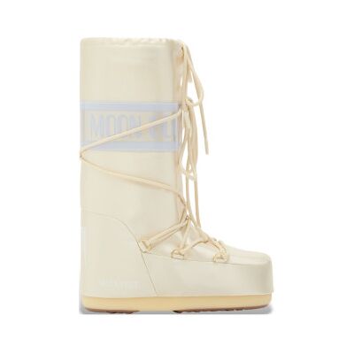 Moon Boot für Damen. 80D1403060 Icon Pearly beige Stiefel (39/41), Wohnung, Schnürsenkel, Lässig Moon Boot für Damen. 80D1403060 Icon Pearly beige Stiefel (39/41), Wohnung, Schnürsenkel, Lässig