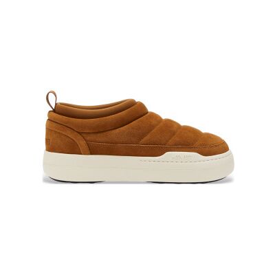 Moon Boot für Damen. 80D2470020 Braune Park Soft Leder Turnschuhe (37), Wohnung, Keine, Lässig Moon Boot für Damen. 80D2470020 Braune Park Soft Leder Turnschuhe (37), Wohnung, Keine, Lässig